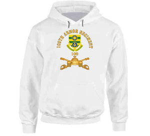 109th Armor Regiment - Dui  W Ar Branch X 300 Classic T Shirt, Crewneck Sweatshirt, Hoodie, Long Sleeve