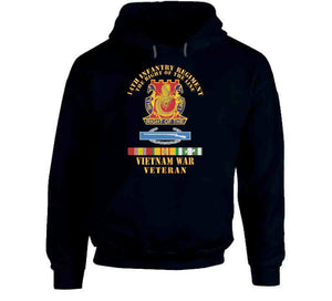 Army - Dui - 14th Infantry Regiment The Right Of The Line W Cib - Vn Svc X 300 Classic T Shirt, Crewneck Sweatshirt, Hoodie, Long Sleeve