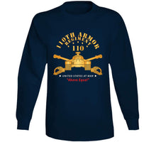 Load image into Gallery viewer, 110th Armor Regiment - Above Equal X 300  Classic T Shirt, Crewneck Sweatshirt, Hoodie, Long Sleeve
