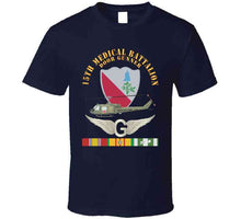 Load image into Gallery viewer, 15th Medical Battalion - Vietnam W Doorgunner Wings W Vn Svc X 300 T Shirt
