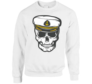 Sailor - Skull - Cap X 300 Classic T Shirt, Crewneck Sweatshirt, Hoodie, Long Sleeve