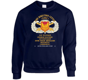 39th Field Artillery Regiment, 1st Platoon, Fdc, Charlie Battery, 1st Battalion Airborne - V1 Gold X 300 T Shirt