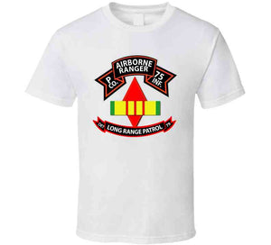 Ssi - Vietnam - P Co 75th Ranger - 5th Infantry Division - Vn Ribbon - Lrsd Classic T Shirt, Crewneck Sweatshirt, Hoodie, Long Sleeve