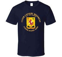 Load image into Gallery viewer, 113th Cavalry Regiment - Dui - Us Army X 300 T Shirt
