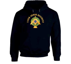 110th Armor Regiment - Dui W Txt X 300 Classic T Shirt, Crewneck Sweatshirt, Hoodie, Long Sleeve