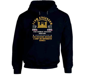 11th Engineer Battalion - Camp Humphries 2nd Infantry Division - Korea X 300 Classic T Shirt, Crewneck Sweatshirt, Hoodie, Long Sleeve