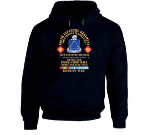 180th Infantry Regiment - 45th Id - Battle Pork Chop Hill, Korean War X 300 Classic T Shirt, Crewneck Sweatshirt, Hoodie, Long Sleeve