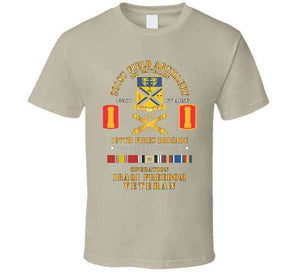 Army - 1st Battalion, 201st Artillery, 197th Fires Bde - Operation Iraqi Freedom Veteran X 300 T Shirt