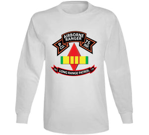 Ssi - Vietnam - P Co 75th Ranger - 5th Infantry Division - Vn Ribbon - Lrsd X 300 Classic T Shirt, Crewneck Sweatshirt, Hoodie, Long Sleeve