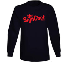 Load image into Gallery viewer, The Sign Chef Dot Com - Red Txt Youth Hoodie
