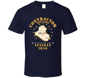 Govt - Military Contractor - Veteran - Iraq X 300 T Shirt