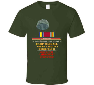 Army - Camp Mackall, Nc W Svc Wwii - Home Of Airborne X 300 Classic T Shirt, Crewneck Sweatshirt, Hoodie, Long Sleeve