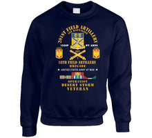 Load image into Gallery viewer, Army - 1st Battalion, 201st Artillery, 18th Fa Bde - Operation Desert Storm Veteran X 300 T Shirt
