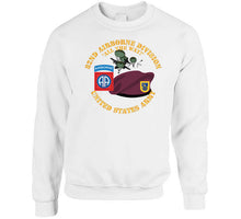 Load image into Gallery viewer, Army - 82nd Airborne Div - Beret - Mass Tac - Maroon  - 504th Infantry Regiment Classic T Shirt, Crewneck Sweatshirt, Hoodie, Long Sleeve
