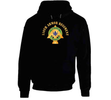 Load image into Gallery viewer, 110th Armor Regiment - Dui W Txt X 300 Classic T Shirt, Crewneck Sweatshirt, Hoodie, Long Sleeve
