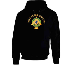 110th Armor Regiment - Dui W Txt X 300 Classic T Shirt, Crewneck Sweatshirt, Hoodie, Long Sleeve