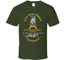 Load image into Gallery viewer, Gulf War Combat Vet - 822nd Mp Company Emblem W Gulf Svc X 300 T Shirt
