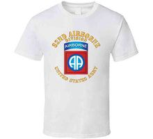 Load image into Gallery viewer, Army - 82nd Airborne Division - Ssi - Ver 3 Classic T Shirt, Crewneck Sweatshirt, Hoodie, Long Sleeve
