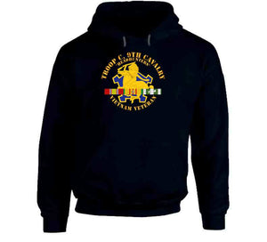 Army - Troop C, 9th Cavalry - Headhunters - Vietnam Vet W Vn Svc X 300 Classic T Shirt, Crewneck Sweatshirt, Hoodie, Long Sleeve