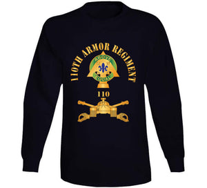 110th Armor Regiment - Dui  W Ar Branch X 300 T Shirt