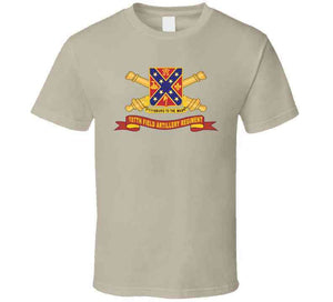 107th Field Artillery Regiment - Dui W Br - Ribbon X 300 T Shirt