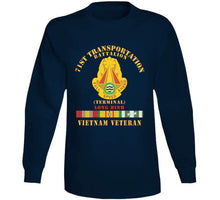 Load image into Gallery viewer, Army - 71st Transportation Battalion -  -terminal - Long Binh -vietnam Vet  W Vn Svc X 300 T Shirt
