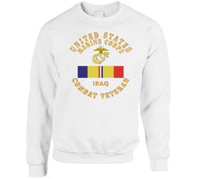 Load image into Gallery viewer, Usmc - Car - Combat Veteran - Iraq X 300 T Shirt
