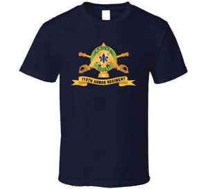 110th Armor Regiment W Br - Ribbon X 300 Classic T Shirt, Crewneck Sweatshirt, Hoodie, Long Sleeve