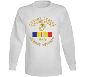 Usmc - Car - Combat Veteran - Iraq X 300 T Shirt