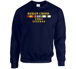 Army - Berlin Crisis 1961 Veteran W  Exp - Cold Svc T Shirt