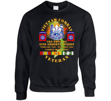 Load image into Gallery viewer, Army - Vietnam Combat Vet W 3rd Bde 82nd Airborne Divsion  W  Dui Fire W  Vn Svc X 300 Classic T Shirt, Crewneck Sweatshirt, Hoodie, Long Sleeve
