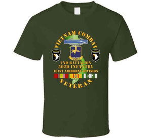 Army - Vietnam Combat Vet - 2nd Bn 502nd Infantry - 101st Airborne Div Ssi  Classic T Shirt, Crewneck Sweatshirt, Hoodie, Long Sleeve