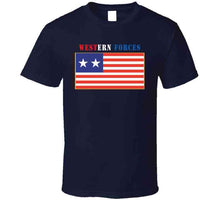 Load image into Gallery viewer, Flag - Western Forces - 2 Star Flag W Txt X 300 T Shirt
