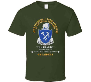 1st Bn, 179th Infantry - Tomahawks - Army National Guard, Ok X 300 T Shirt