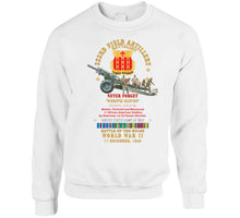 Load image into Gallery viewer, Dui - 333rd Field Artillery Battalion - Dui - Never Forget -wereth Eleven - 155mm Gun - Crew - Eur Svc Wwii - V1 X 300 T Shirt
