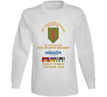 Load image into Gallery viewer, 1st Infantry Division - 2nd Battalion, 16th Infantry, Cib, Bs, Ph, Am, Vn Svc Bar - Vietnam War X 300 T Shirt
