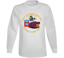 Load image into Gallery viewer, Army - 82nd Airborne Div - Beret - Mass Tac - Maroon  - 504th Infantry Regiment Classic T Shirt, Crewneck Sweatshirt, Hoodie, Long Sleeve
