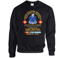 Load image into Gallery viewer, 180th Infantry Regiment - 45th Id - Battle Pork Chop Hill, Korean War X 300 Classic T Shirt, Crewneck Sweatshirt, Hoodie, Long Sleeve
