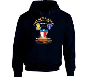 21st Replacement Battalion - Frankfurt, Germany - Dui - Ssi - Ag Branch - Us Army, Europe - Cold War Veteran X 300 T Shirt