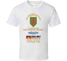 Load image into Gallery viewer, 1st Infantry Division - 2nd Battalion, 16th Infantry, Cib, Bs, Ph, Am, Vn Svc Bar - Vietnam War X 300 T Shirt
