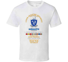 Load image into Gallery viewer, 179th Infantry Regiment - Tomahawks - Iraq Surge 2008 W Cib -  Oif - Iraq Svc X 300 T Shirt
