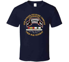 Load image into Gallery viewer, 6th Ranger Infantry Company - Airborne - Cold War Svc Ribbons X 300 T Shirt
