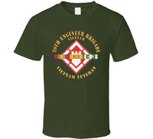 Load image into Gallery viewer, 20th Engineer Brigade With Vietnam Svc Ribbons X 300 T Shirt
