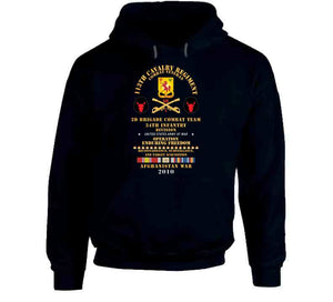 1st Bn, 113th Cavalry Regiment, 2nd Bct, 34th Id - Enduring Freedom Combat Veteran X 300 T Shirt