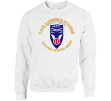 Load image into Gallery viewer, 11th Airborne Division - Arctic Angels W Arctic Tab X 300 Classic T Shirt, Crewneck Sweatshirt, Hoodie, Long Sleeve
