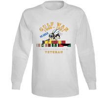 Load image into Gallery viewer, Gulf War 1990 - 1991 W Svc Ribbons - Car - Seabee X 300 Classic T Shirt, Crewneck Sweatshirt, Hoodie, Long Sleeve
