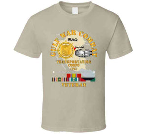 Army - Gulf War Combat Vet  - Transportation Corps X 300 Classic T Shirt, Crewneck Sweatshirt, Hoodie, Long Sleeve