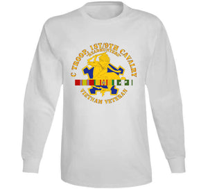 Army - C Troop, 1st-9th Cavalry - Headhunters - Vietnam Vet W 1966-1967 Vn Svc X 300 Classic T Shirt, Crewneck Sweatshirt, Hoodie, Long Sleeve