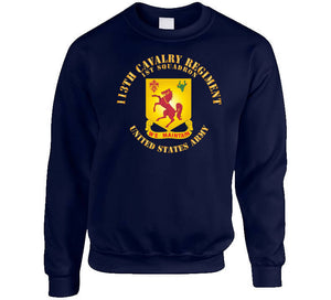 113th Cavalry Regiment - Dui - Us Army X 300 T Shirt