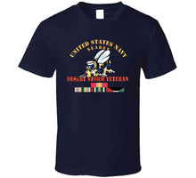 Load image into Gallery viewer, Navy - Seabee - Desert Storm Veteran X 300 T Shirt
